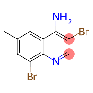 4-Amino-3,8-dibromo-6-methylquinoline