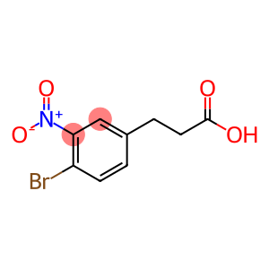 3-硝基-4-溴苯丙酸