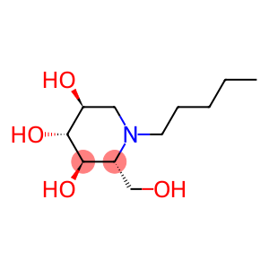 N-pentyl-1-deoxynojirimycin