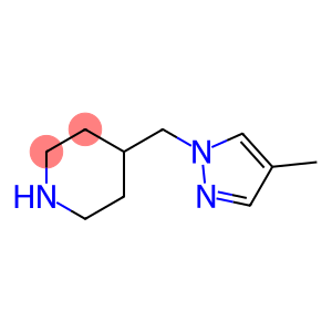 4-[(4-methyl-1H-pyrazol-1-yl)methyl]piperidine