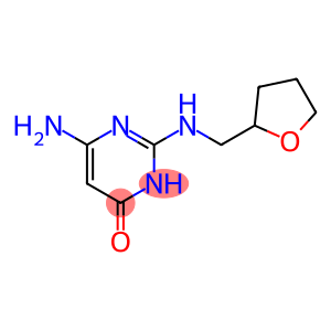 4(3H)-Pyrimidinone, 6-amino-2-[[(tetrahydro-2-furanyl)methyl]amino]-