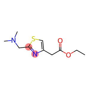 4-Thiazoleacetic acid, 2-[(dimethylamino)methyl]-, ethyl ester