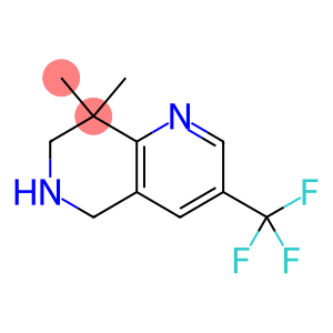 8,8-DIMETHYL-3-TRIFLUOROMETHYL-5,6,7,8-TETRAHYDRO-[1,6]NAPHTHYRIDINE