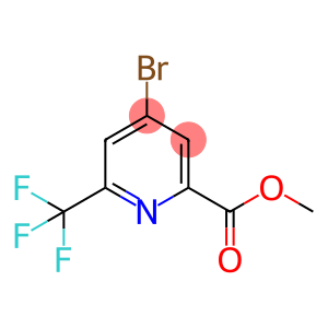 2-Pyridinecarboxylic acid, 4-bromo-6-(trifluoromethyl)-, methyl ester