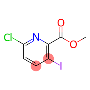 2-Pyridinecarboxylic acid, 6-chloro-3-iodo-, methyl ester