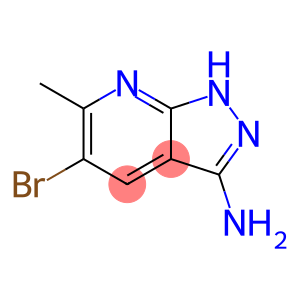 1H-吡唑并[3,4-b]吡啶-3-氨基-5-溴-6-甲基