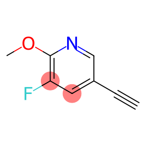 5-ethynyl-3-fluoro-2-Methoxypyridine