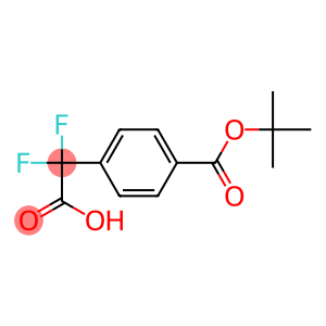 2-(4-(叔丁氧基羰基)苯基)-2,2-二氟乙酸