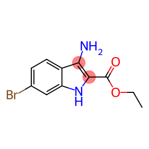 3-氨基-6-溴-1H-吲哚-2甲酸乙酯