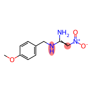 (Z)-N~1~-(4-methoxybenzyl)-2-nitroethylene-1,1-diamine(SALTDATA: FREE)