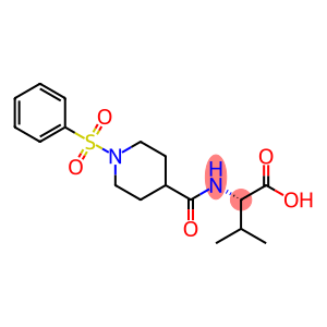 N-{[1-(Phenylsulfonyl)piperidin-4-yl]carbonyl}-L-valine