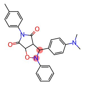 3-(4-(dimethylamino)phenyl)-2-phenyl-5-(p-tolyl)tetrahydro-4H-pyrrolo[3,4-d]isoxazole-4,6(5H)-dione