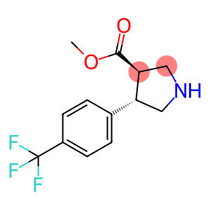 (3S,4R)-4-(4-(三氟甲基)苯基)吡咯烷-3-羧酸甲酯