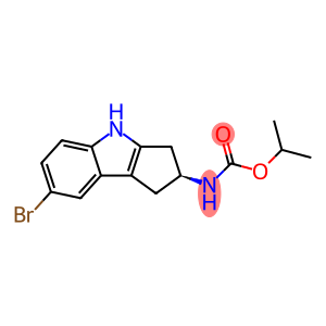 Propan-2-yl N-[(2S)-7-bromo-1H,2H,3H,4H-cyclopenta[b]indol-2-yl]carbamate