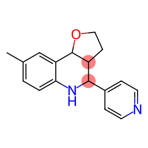 8-METHYL-4-PYRIDIN-4-YL-2,3,3A,4,5,9B-HEXAHYDRO-FURO[3,2-C]QUINOLINE