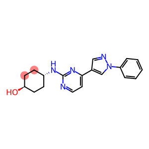 trans-4-((4-(1-Phenyl-1H-pyrazol-4-yl)pyrimidin-2-yl)amino)cyclohexanol