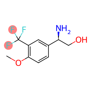 Benzeneethanol, β-amino-4-methoxy-3-(trifluoromethyl)-, (βR)-