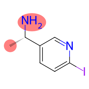 3-Pyridinemethanamine, 6-iodo-α-methyl-, (αS)-