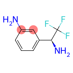 Benzenemethanamine, 3-amino-α-(trifluoromethyl)-, (αS)-