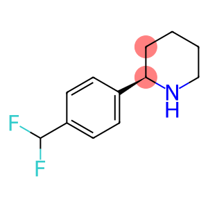 (2R)-2-[4-(DIFLUOROMETHYL)PHENYL]PIPERIDINE