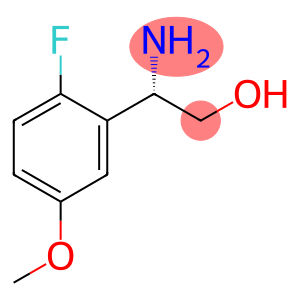 Benzeneethanol, β-amino-2-fluoro-5-methoxy-, (βS)-