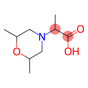 2-[(2R,6S)-2,6-dimethylmorpholin-4-yl]propanoic acid(SALTDATA