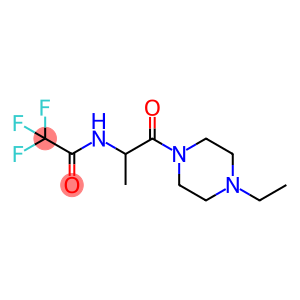 N-[2-(4-乙基哌嗪-1-基)-1-甲基-2-氧代乙基]-2,2,2-2,2,2-三氟乙酰胺