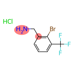 1-[2-bromo-3-(trifluoromethyl)phenyl]methanamine hydrochloride