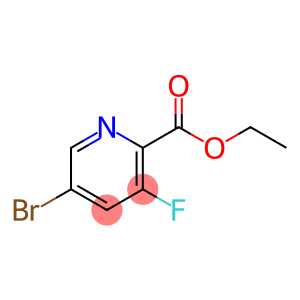 2-Pyridinecarboxylic acid, 5-bromo-3-fluoro-, ethyl ester