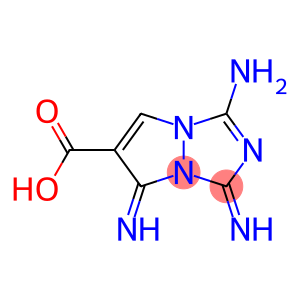 1H,5H-Pyrazolo[1,2-a]-s-triazole-6-carboxylicacid,2,3-dihydro-1,3,5-triimino-