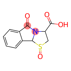 5-Oxo-2,3,5,9b-tetrahydrothiazolo[2,3-a]isoindole-3-carboxylic acid 1-oxide