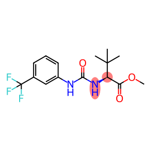 METHYL 3,3-DIMETHYL-2-(([3-(TRIFLUOROMETHYL)ANILINO]CARBONYL)AMINO)BUTANOATE