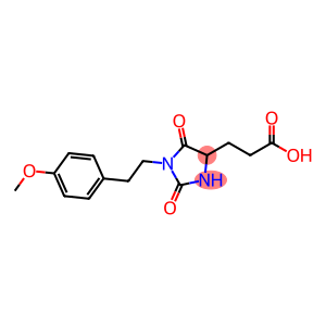 4-Imidazolidinepropanoic acid, 1-[2-(4-methoxyphenyl)ethyl]-2,5-dioxo-