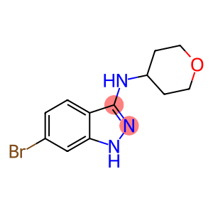 6-Bromo-N-(tetrahydro-2H-pyran-4-yl)-1H-indazol-3-amine