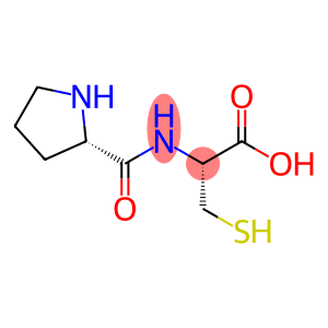 (R)-3-Mercapto-2-((S)-pyrrolidine-2-carboxamido)propanoic acid