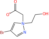 2-(4-溴-1-吡唑基)乙基乙酸酯