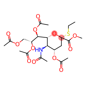 α-Neuraminic acid, N-acetyl-2-S-ethyl-2-thio-, methyl ester, 4,7,8,9-tetraacetate