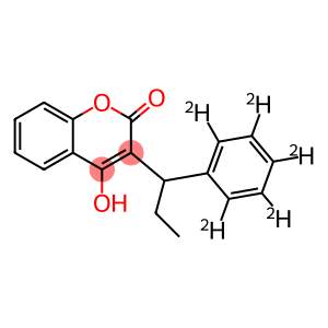 4-hydroxy-3-[1-(2,3,4,5,6-pentadeuteriophenyl)propyl]chromen-2-one