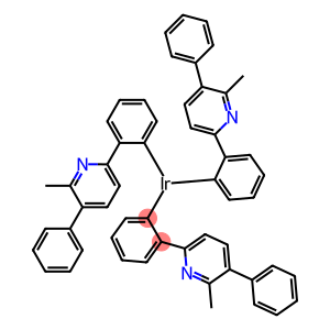 三[2-(6-甲基-5-苯基吡啶-2-基)苯]合铱