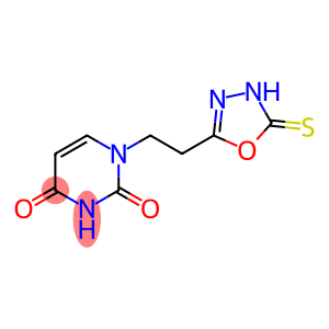 1-[2-(5-Mercapto-1,3,4-oxadiazol-2-yl)ethyl]pyrimidine-2,4(1H,3H)-dione