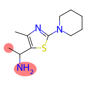 5-Thiazolemethanamine, α,4-dimethyl-2-(1-piperidinyl)-
