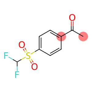 Ethanone, 1-[4-[(difluoromethyl)sulfonyl]phenyl]-