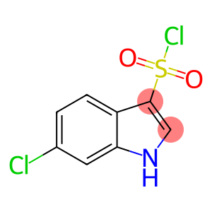 1H-Indole-3-sulfonyl chloride, 6-chloro-