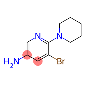 5-AMINO-3-BROMO-2-PIPERIDINOPYRIDINE