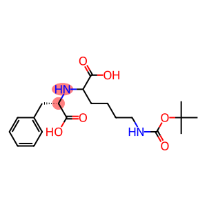 2-[[(1S)-1-carboxy-2-phenylethyl]amino]-6-[(2-methylpropan-2-yl)oxycarbonylamino]hexanoic acid