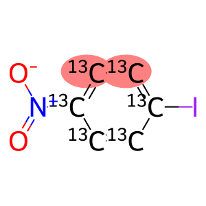 1-碘代-4-硝基苯-13C6