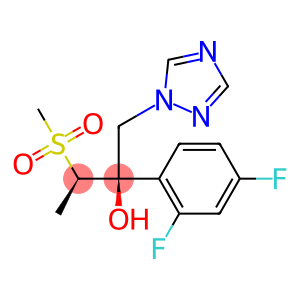 1H-1,2,4-Triazole-1-ethanol, alpha-(2,4-difluorophenyl)-alpha-(1-(methylsulfonyl)ethyl)-, (R-(R*,R*))-