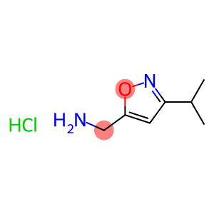 (3-isopropylisoxazol-5-yl)methanamine hydrochloride