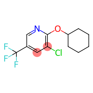 3-chloro-2-(cyclohexyloxy)-5-(trifluoromethyl)pyridine