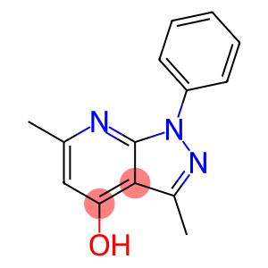 3,6-dimethyl-1-phenyl-1H-pyrazolo[3,4-b]pyridin-4-ol